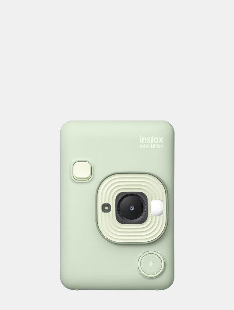 Instax Mini LiPlay in Matcha Green Colourful Polaroid Cameras