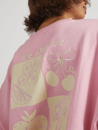 It Is What It Is Sweatshirt in Pink Hoodies & Sweatshirts Skinnydip London