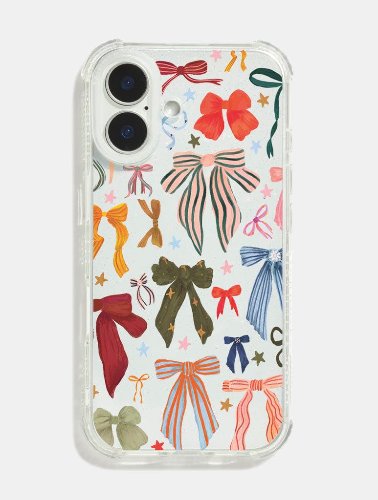 Kate Fox x Skinnydip Bows Shock iPhone Case Phone Cases Skinnydip London