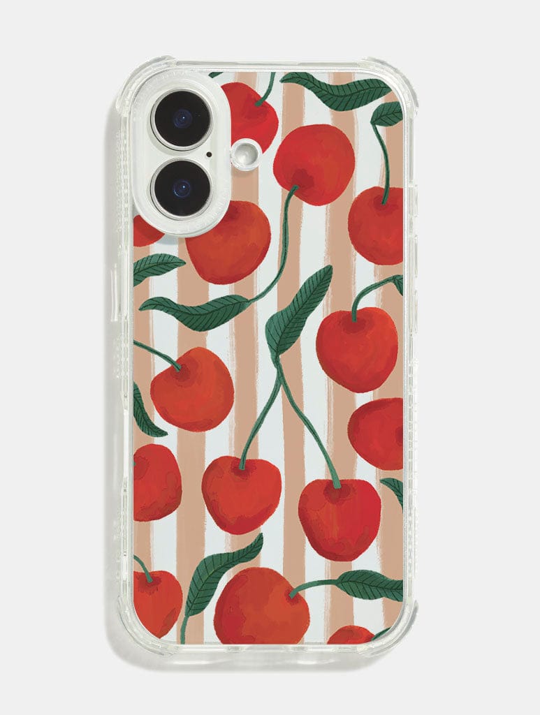 Kate Fox x Skinnydip Cherries Shock iPhone Case Phone Cases Skinnydip London