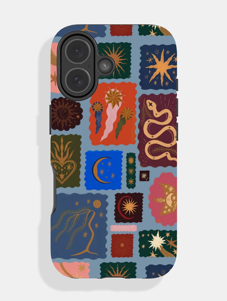 Kate Fox x Skinnydip Christmas Stamps Ultra Protective iPhone Case Phone Cases Skinnydip London