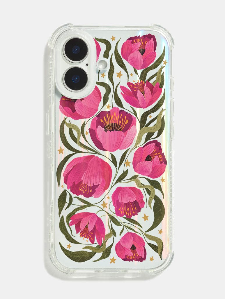 Kate Fox x Skinnydip Pink Floral Shock iPhone Case Phone Cases Skinnydip London