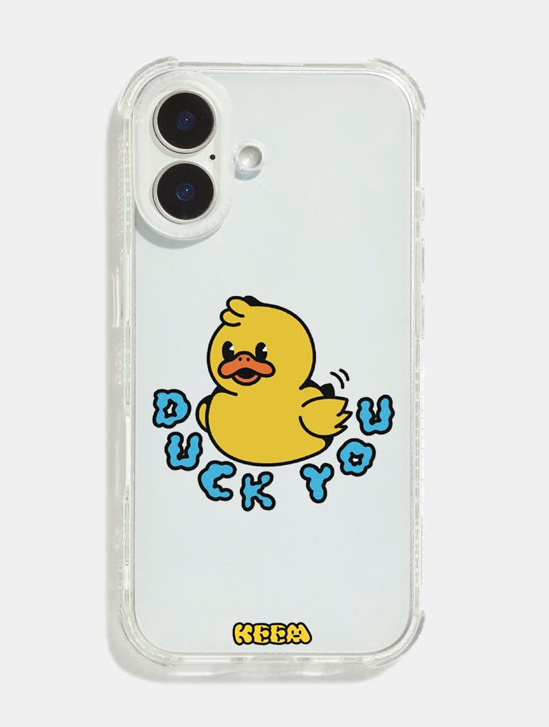 Keem x Skinnydip Duck You Shock iPhone Case Phone Cases Skinnydip London