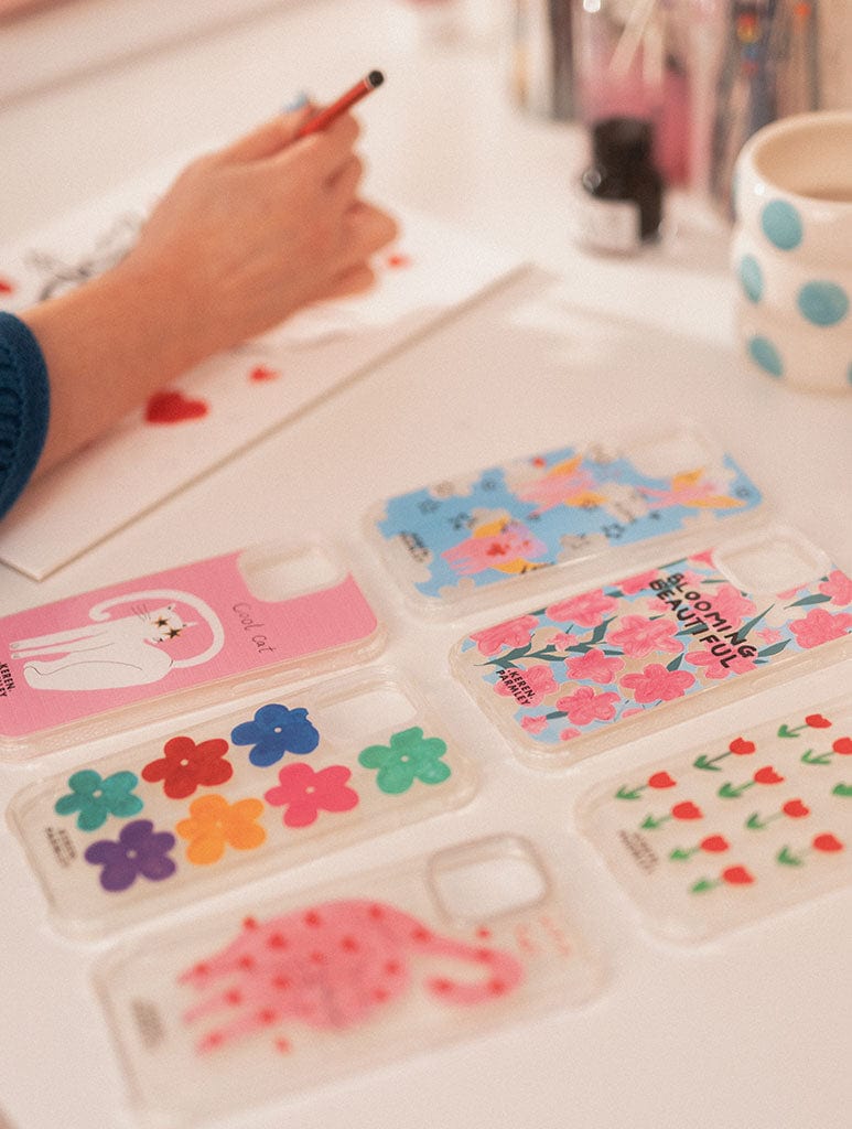 Keren Parmley x Skinnydip Cool Cat Shock iPhone Case Phone Cases Skinnydip London