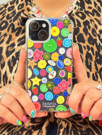 Kerrie Illustrates x Skinnydip Buttons Shock iPhone Case Phone Cases Skinnydip London