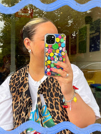 Kerrie Illustrates x Skinnydip Buttons Shock iPhone Case Phone Cases Skinnydip London