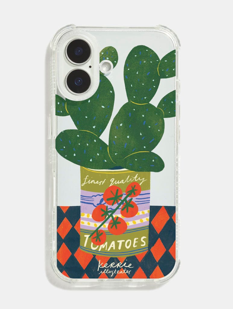 Kerrie Illustrates x Skinnydip Cacti Shock iPhone Case Phone Cases Skinnydip London