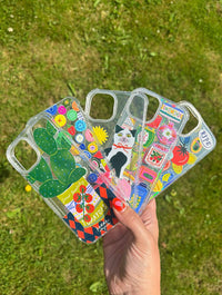 Kerrie Illustrates x Skinnydip Vintage Tins Shock iPhone Case Phone Cases Skinnydip London