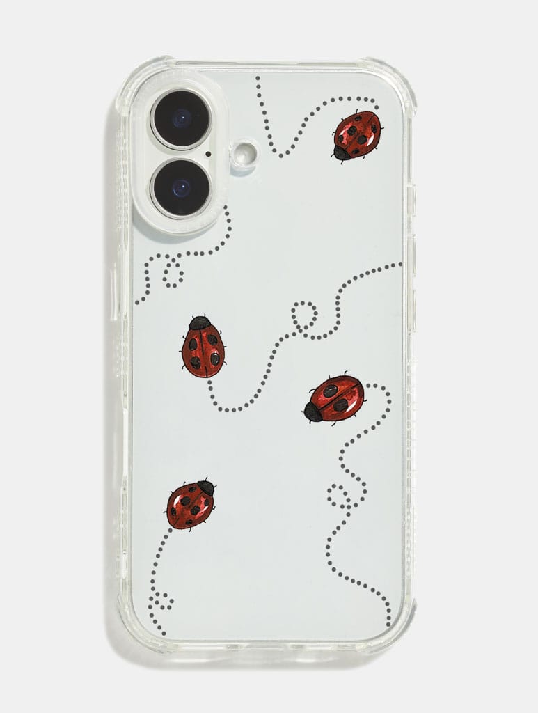 Ladybird Trail Shock iPhone Case Phone Cases Skinnydip London