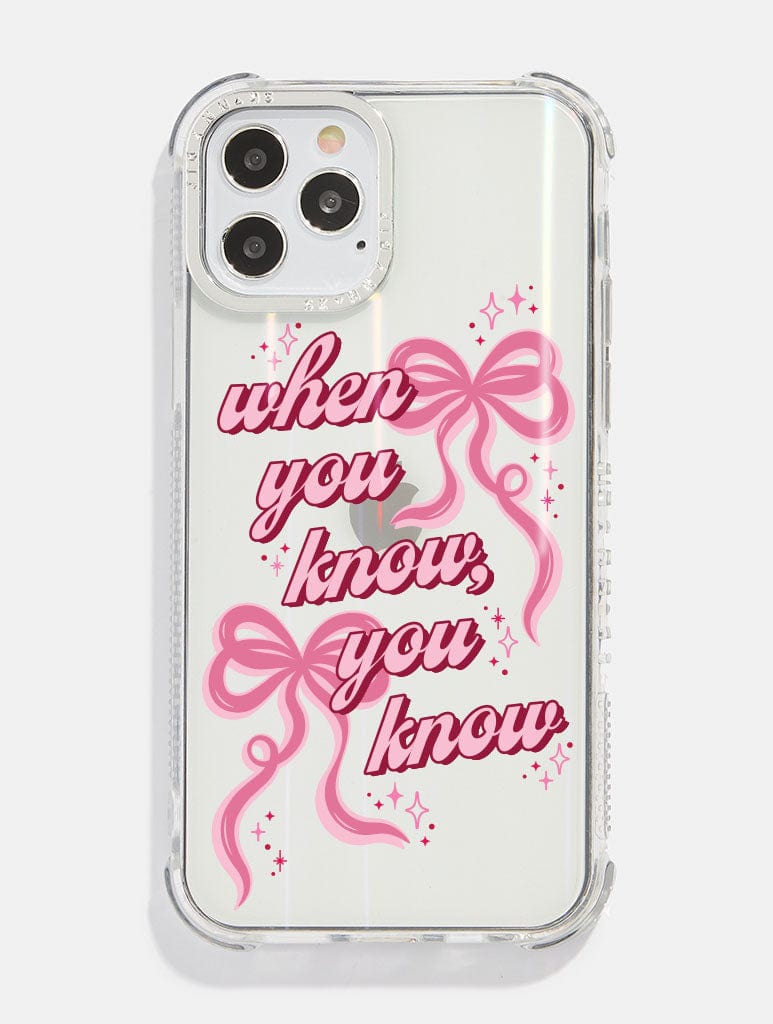 Lana When You Know You Know Shock iPhone Case Phone Cases Skinnydip London