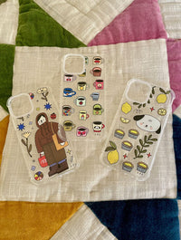 Laura Jane Something x Skinnydip So Much Tea Shock iPhone Case Phone Cases Skinnydip London