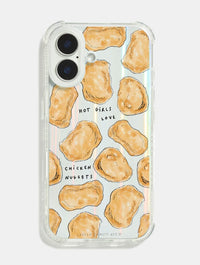 Lauren Emmett x Skinnydip Hot Girls Love Chicken Nuggets Shock iPhone Case Phone Cases Skinnydip London