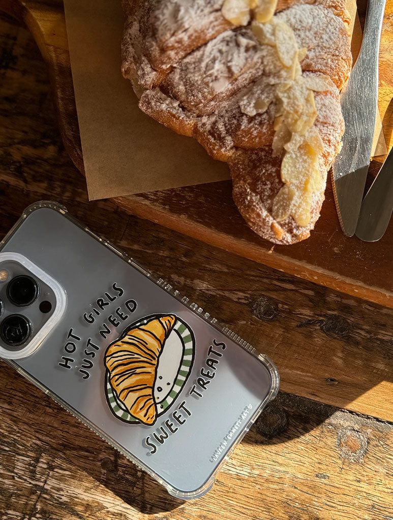 Lauren Emmett x Skinnydip Hot Girls Need Sweet Treats Shock iPhone Case Phone Cases Skinnydip London
