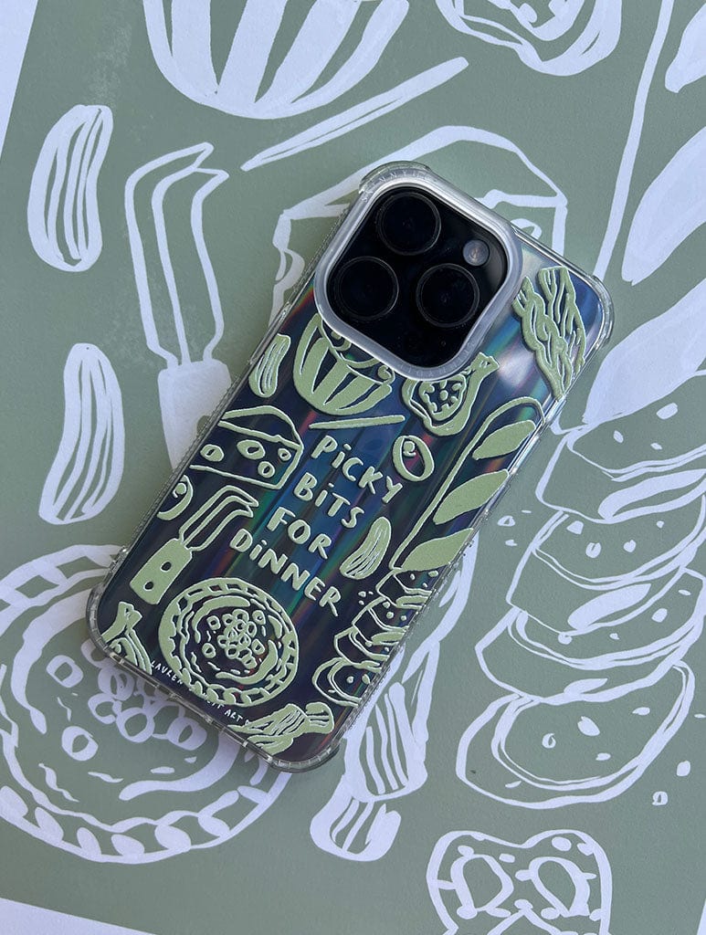 Lauren Emmett x Skinnydip Picky Bits For Dinner Shock iPhone Case Phone Cases Skinnydip London