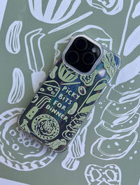 Lauren Emmett x Skinnydip Picky Bits For Dinner Shock iPhone Case Phone Cases Skinnydip London