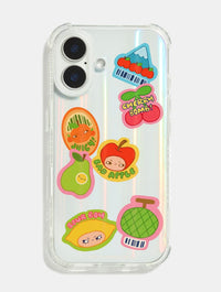 Lazy Cherry Club x Skinnydip Fruit Sticker Shock iPhone Case Phone Cases Skinnydip London