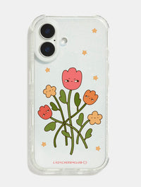 Lazy Cherry Club x Skinnydip Grumpy Flowers Shock iPhone Case Phone Cases Skinnydip London