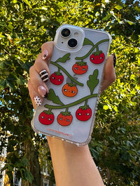 Lazy Cherry Club x Skinnydip Tomato Girl Shock iPhone Case Phone Cases Skinnydip London