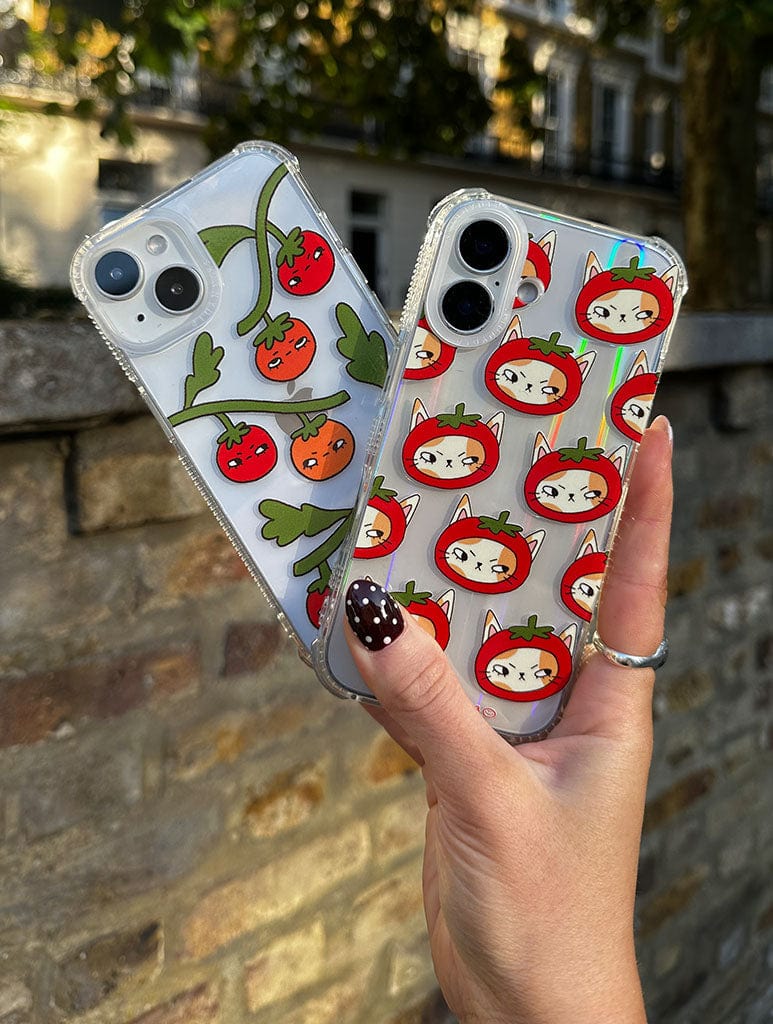 Lazy Cherry Club x Skinnydip Tomato Kitty Shock iPhone Case Phone Cases Skinnydip London