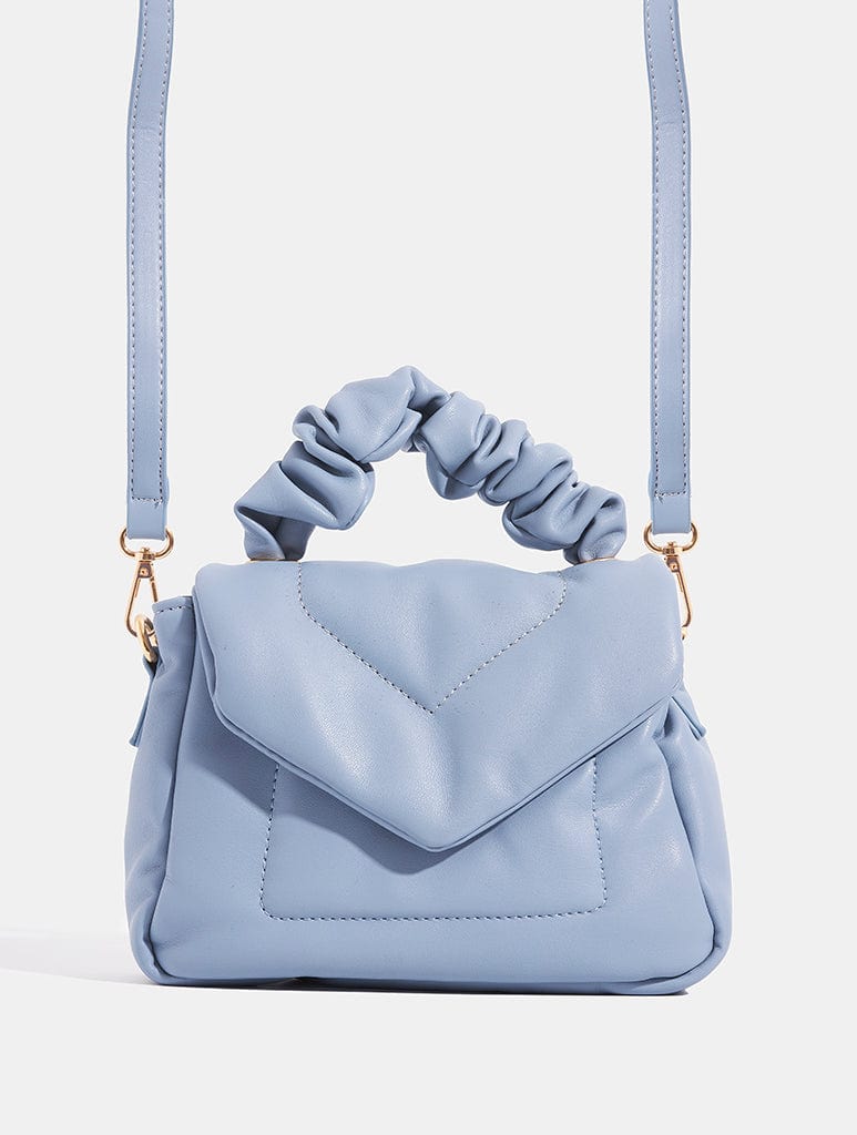 Leo Puffy Ruched Handle Mini Tote Bags Skinnydip London