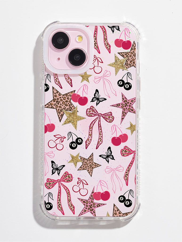 Leopard Cherry Scrapbook Shock iPhone Case Trending Phone Cases