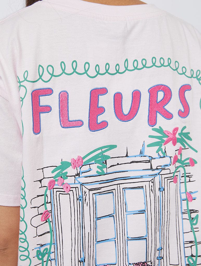 Lets Get Cozy Pink T-Shirt Tops & T-Shirts Skinnydip London