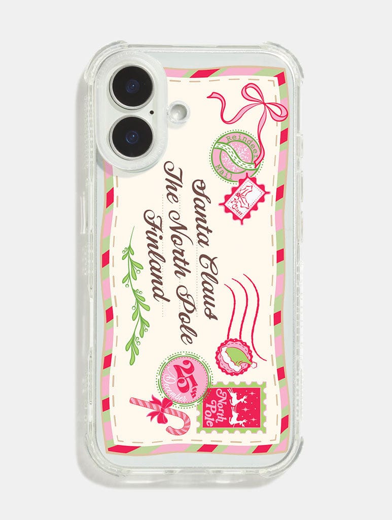 Letter to Santa Shock iPhone Case Phone Cases Skinnydip London