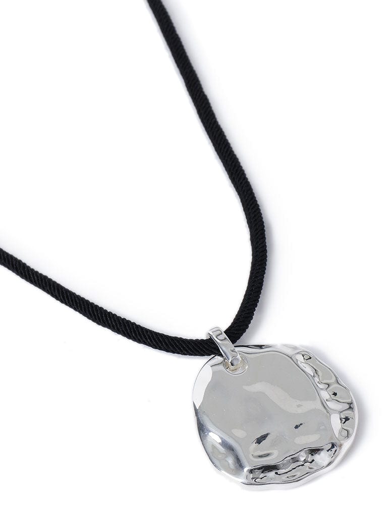 Liars & Lovers Leather Silver Pendent Necklace Jewellery Liars & Lovers