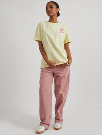 Life's No Picnic T-Shirt In Buttermilk Tops & T-Shirts Skinnydip London