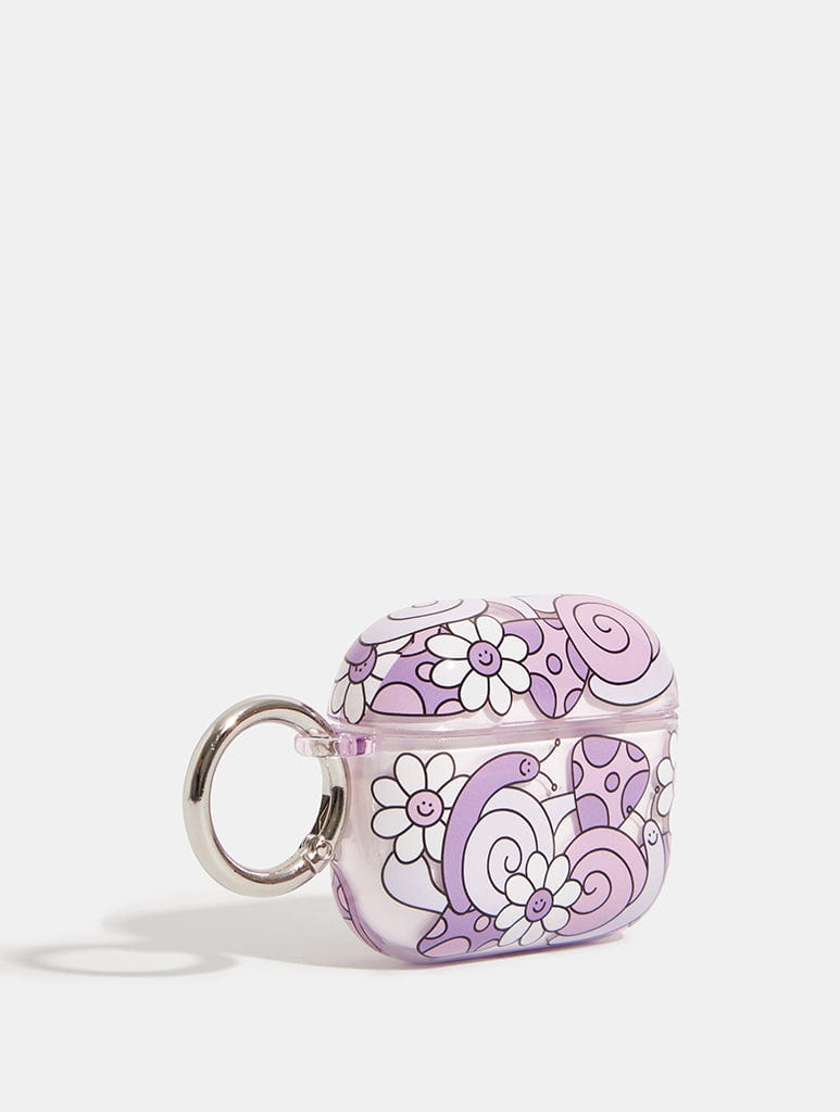 Lilac Snail Airpods Case AirPods Cases Skinnydip London