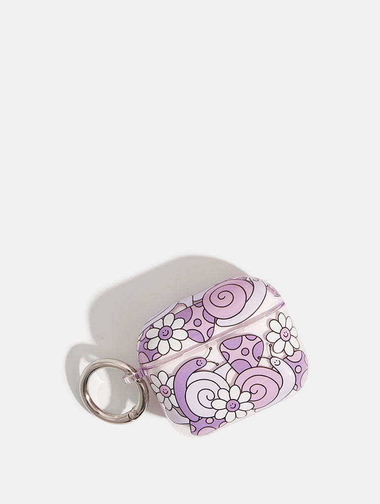 Lilac Snail Airpods Case AirPods Cases Skinnydip London
