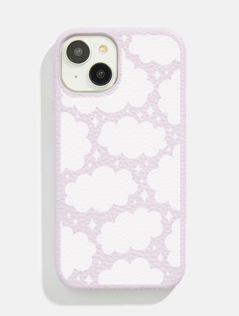 Lilac Stardust Vegan Leather iPhone Case Phone Cases Skinnydip London