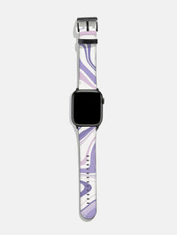 Lilac Swirl Apple Watch Strap Watch Straps Skinnydip London