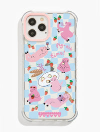 Limpet x Skinnydip Time for a Pig-nic! Shock iPhone Case Phone Cases Skinnydip London