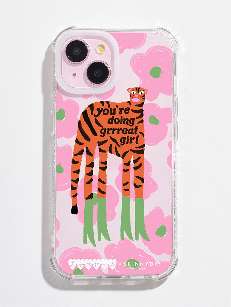 Limpet x Skinnydip You're Doing Great Girl Shock iPhone Case Phone Cases Skinnydip London
