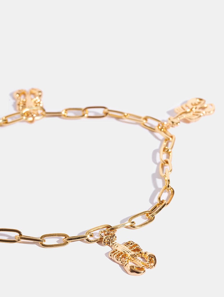 Lobster Charm Beaded Strap Phone Grips Skinnydip London