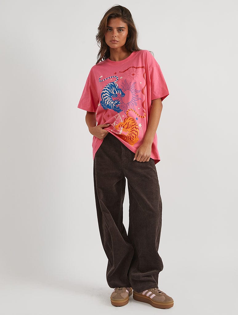 Lucky Tiger T-Shirt Tops & T-Shirts Skinnydip London
