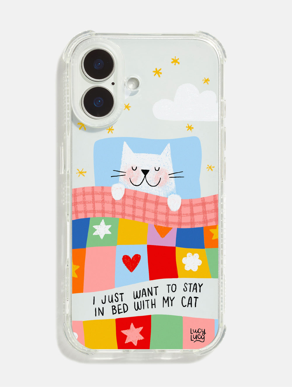 Lucy Lucy Designs x Skinnydip With My Cat Shock iPhone Case Phone Cases Skinnydip London