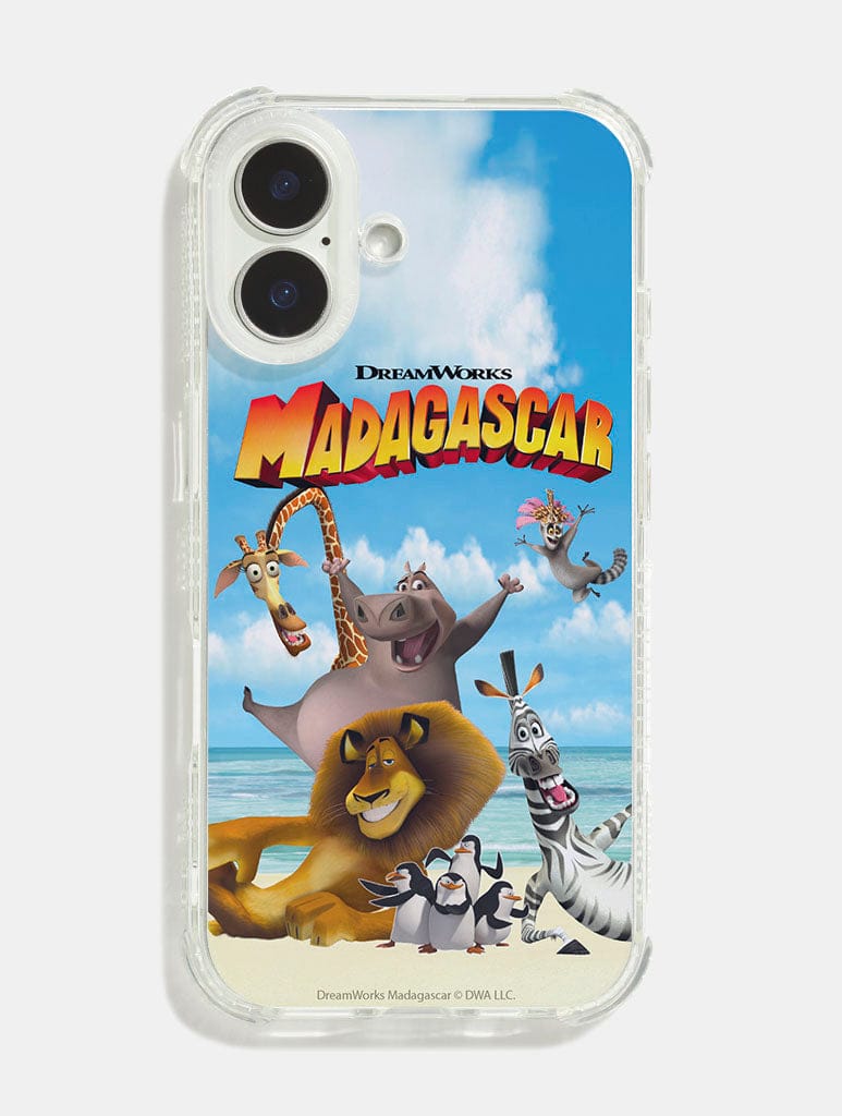 Madagascar x Skinnydip Poster Shock iPhone Case Phone Cases Skinnydip London