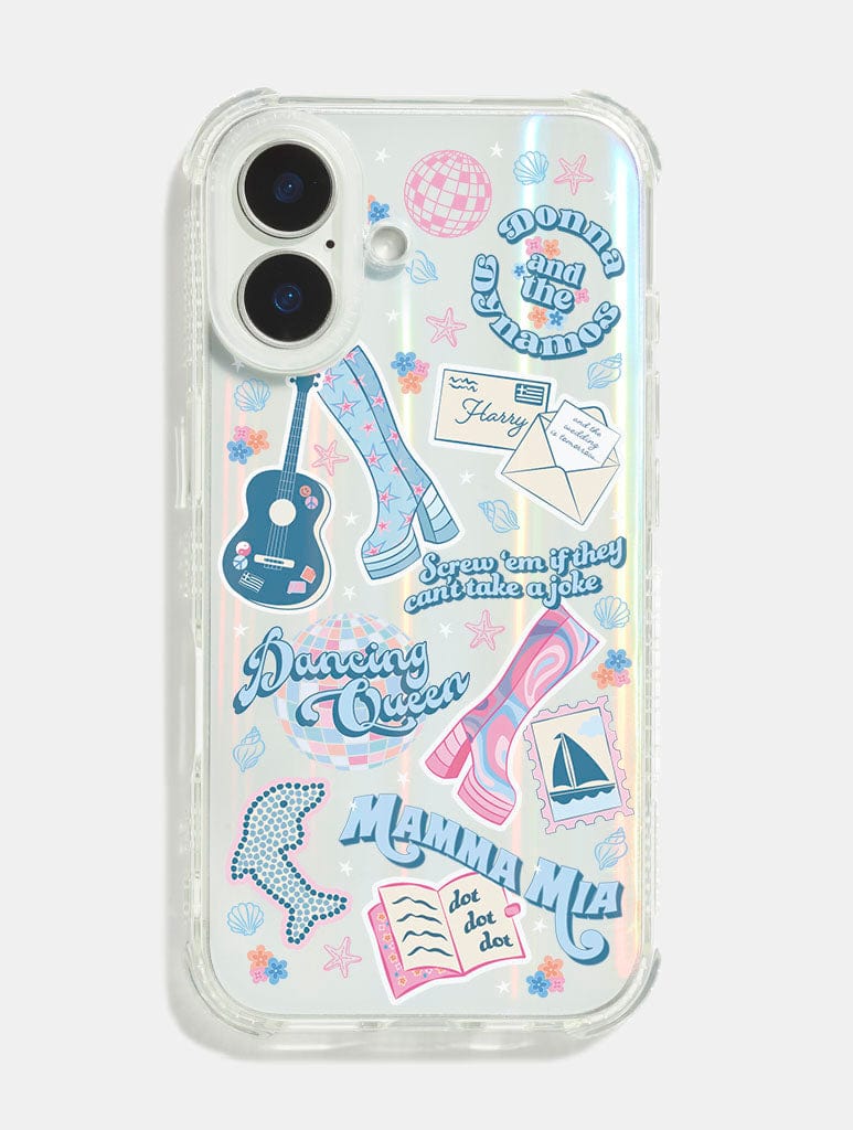Mamma Mia Sticker Shock iPhone Case Phone Cases Skinnydip London