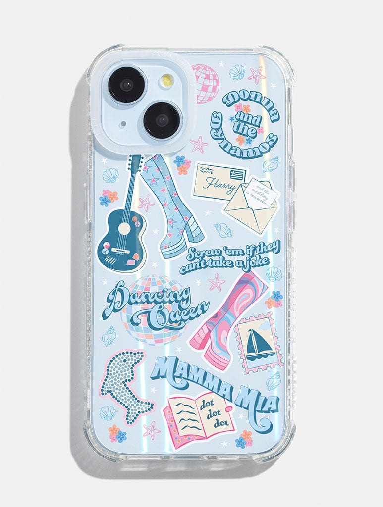 Mamma Mia Sticker Shock iPhone Case Phone Cases Skinnydip London