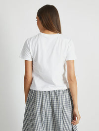 Man's Best Friend Puppy Baby T-Shirt In White Tops & T-Shirts Skinnydip London