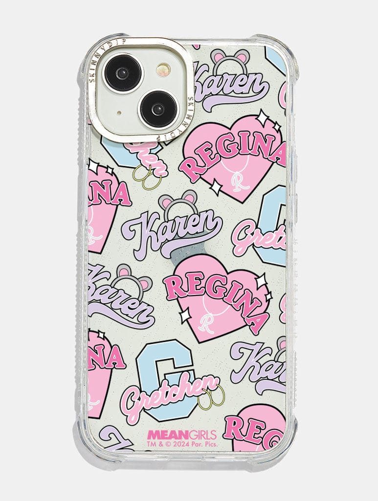 Mean Girls x Skinnydip Name Repeat Shock iPhone Case Phone Cases Skinnydip London