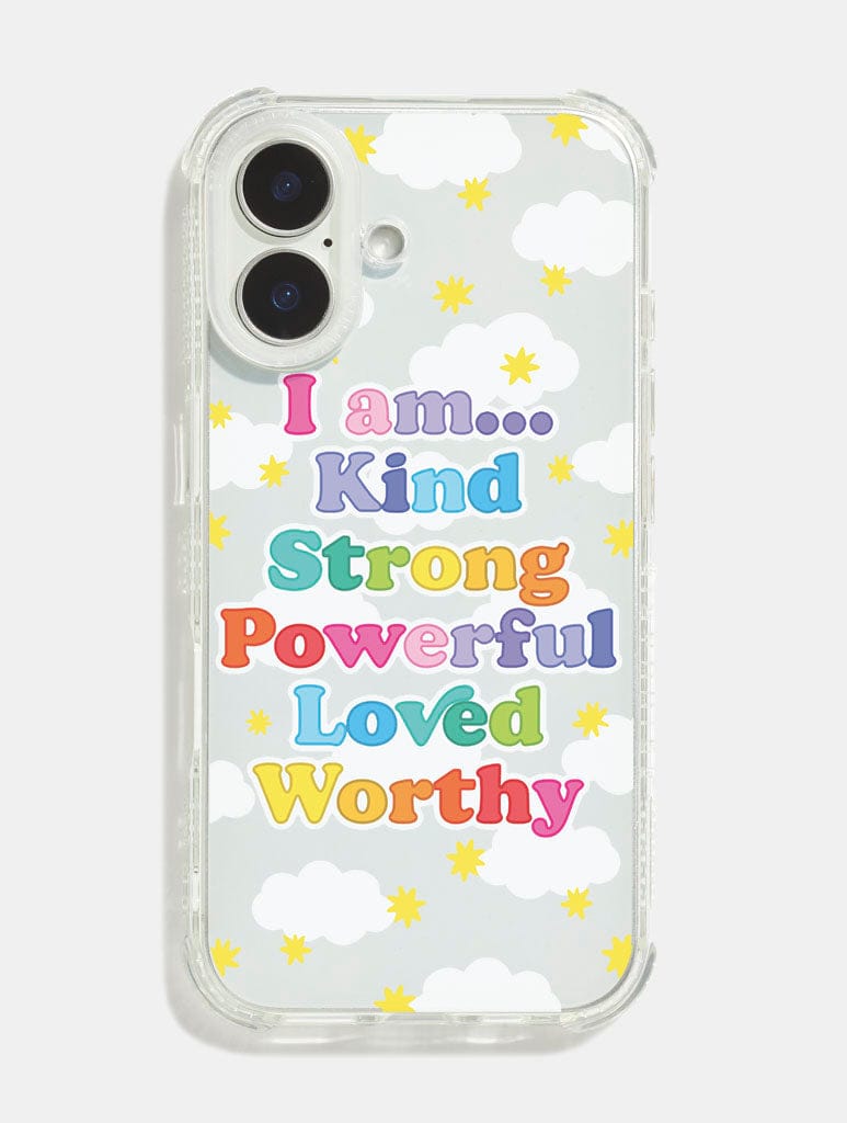 Meg Garrod x Skinnydip Daily Affirmations Shock iPhone Case Phone Cases Skinnydip London