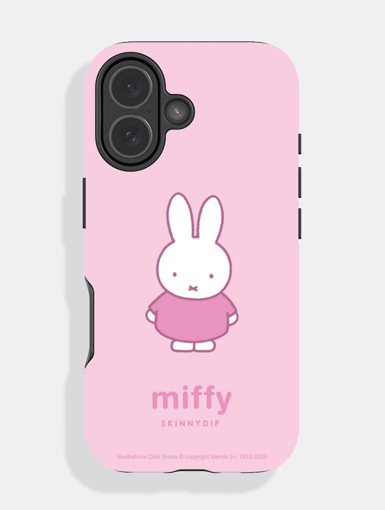 Miffy Pink Standing Ultra Protective iPhone Case Phone Cases Skinnydip London