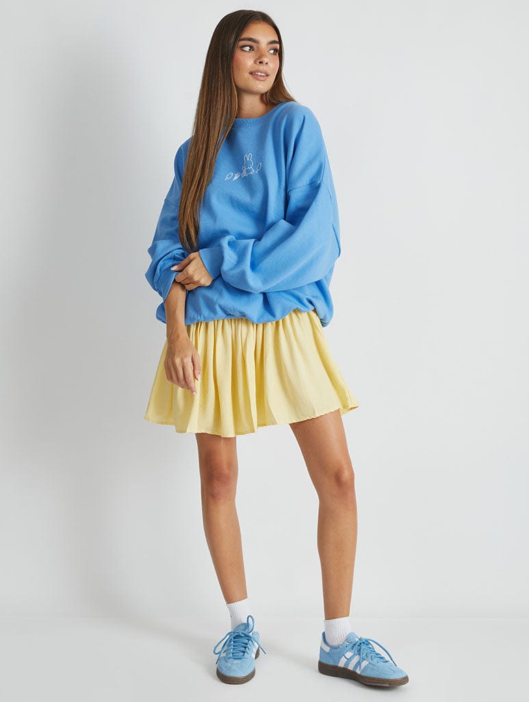 Miffy Seaside Outline Sweatshirt Hoodies & Sweatshirts Skinnydip London