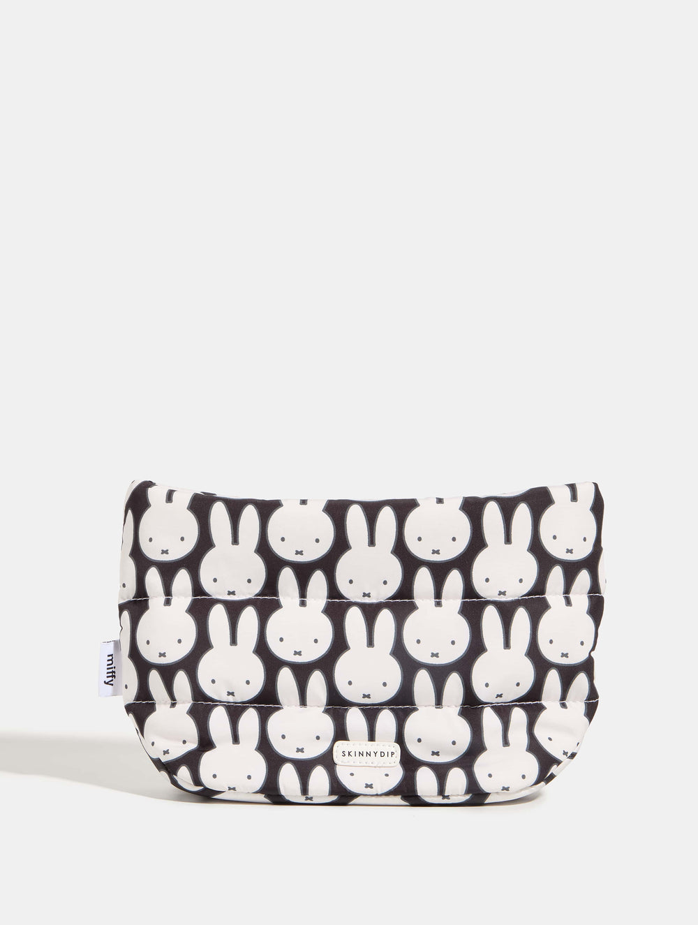 Miffy x Skinnydip Black Repeat Pillow Pouch Makeup Bags & Wash Bags Skinnydip London