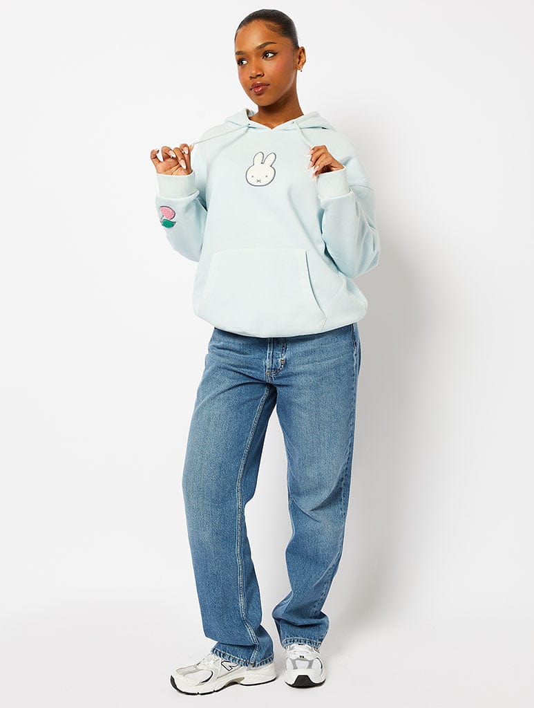 Miffy x Skinnydip Blue Hoodie Hoodies & Sweatshirts Skinnydip London