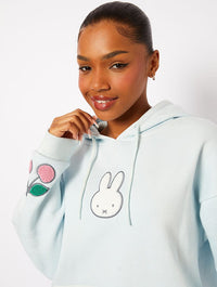 Miffy x Skinnydip Blue Hoodie Hoodies & Sweatshirts Skinnydip London