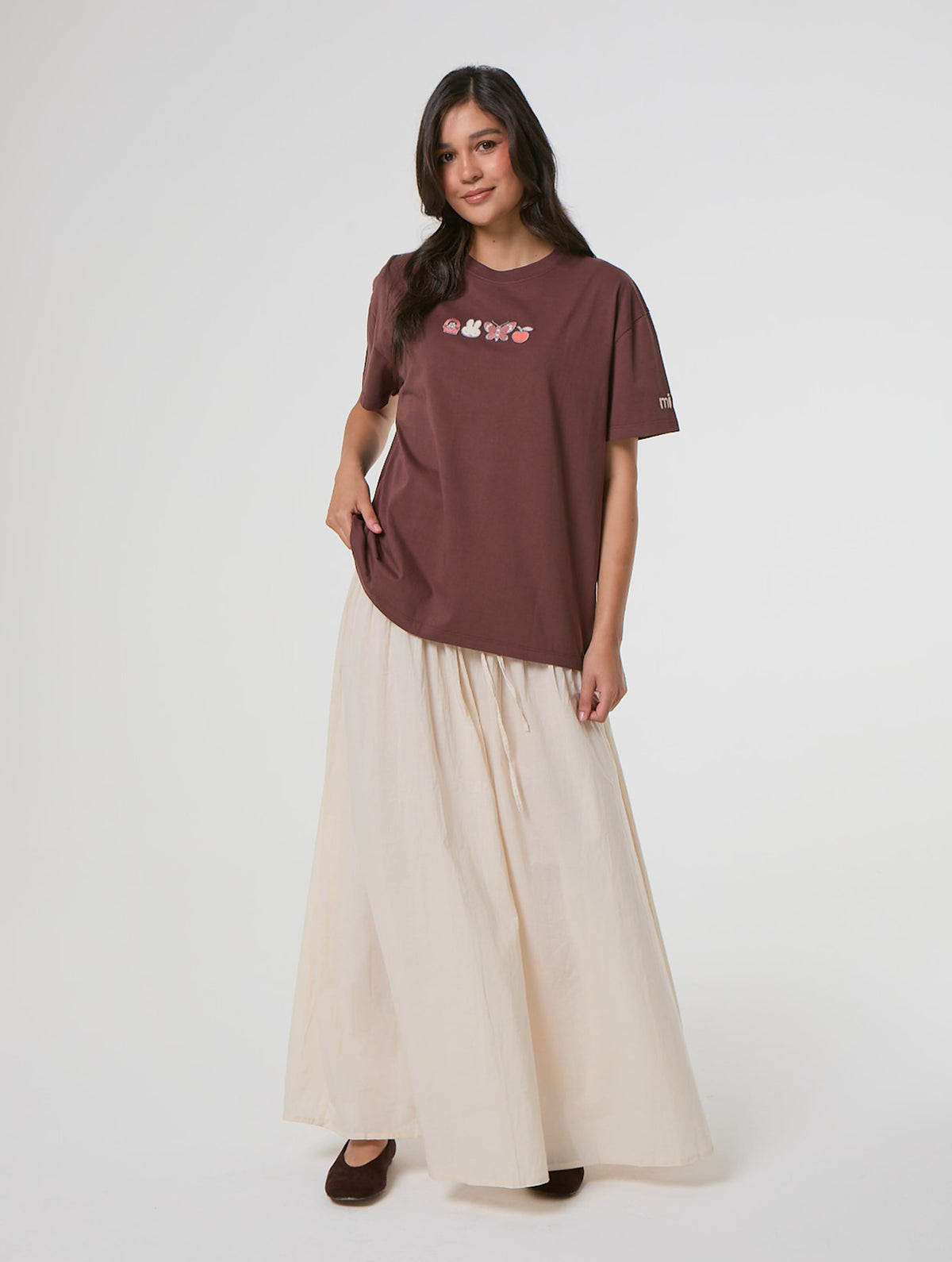 Miffy x Skinnydip Brown Nature T-Shirt Tops & T-Shirts Skinnydip London